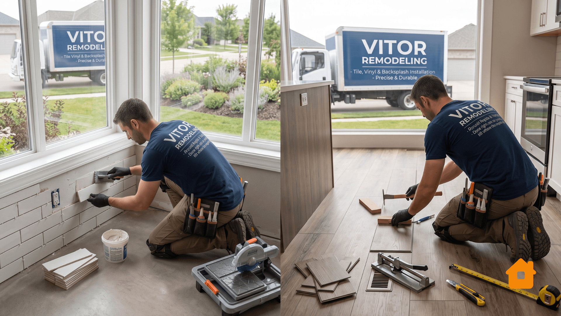 Tile and vinyl flooring installation Tampa